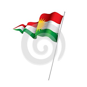 Kurdistan & Kurdish Flag photo